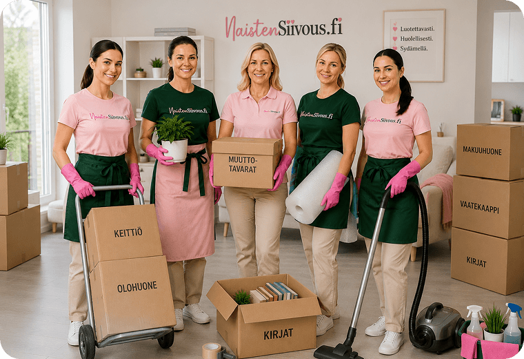 Cleaning team