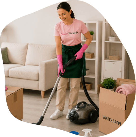 Professional moving cleaning service